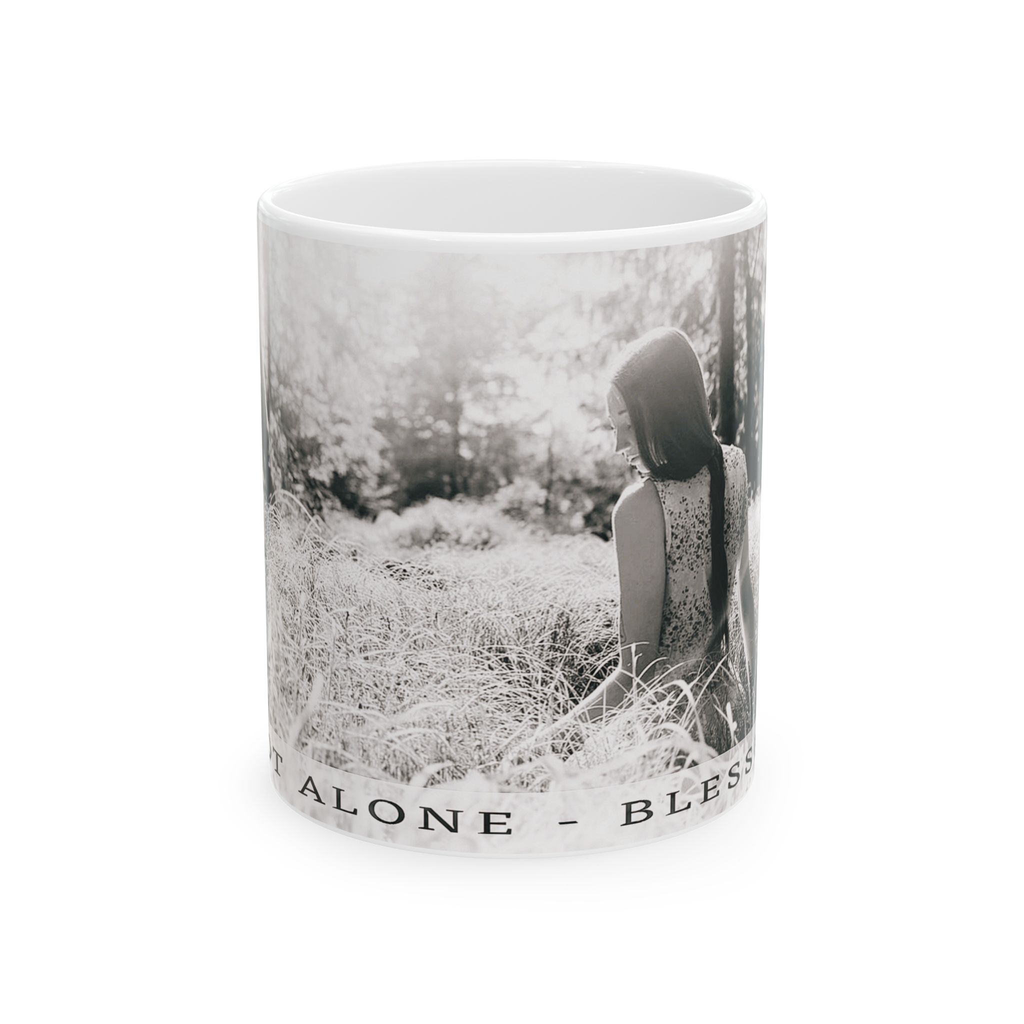 Not Alone — Blessed | Art mug