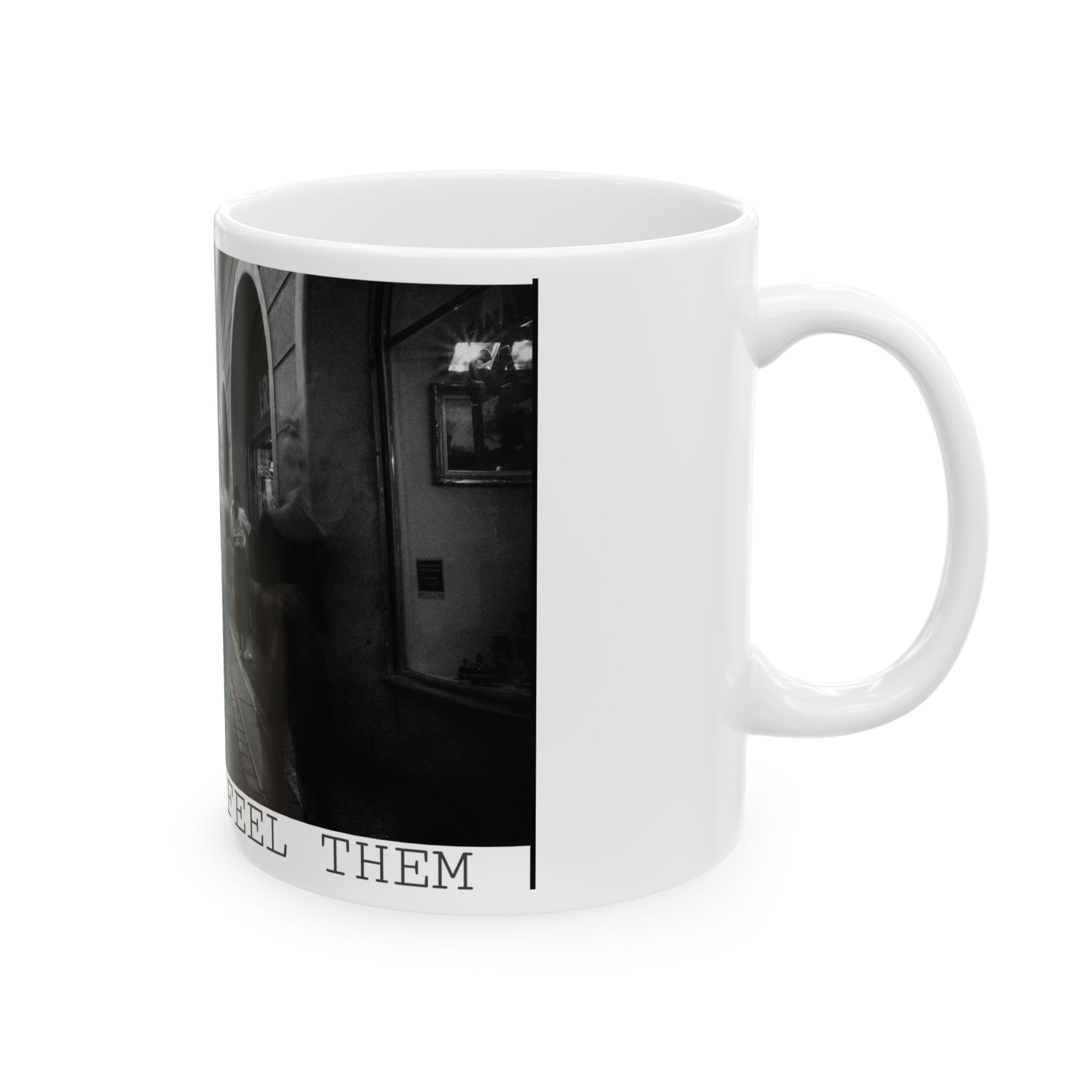 Not Alone - Feel Them | Art mug - Image 4