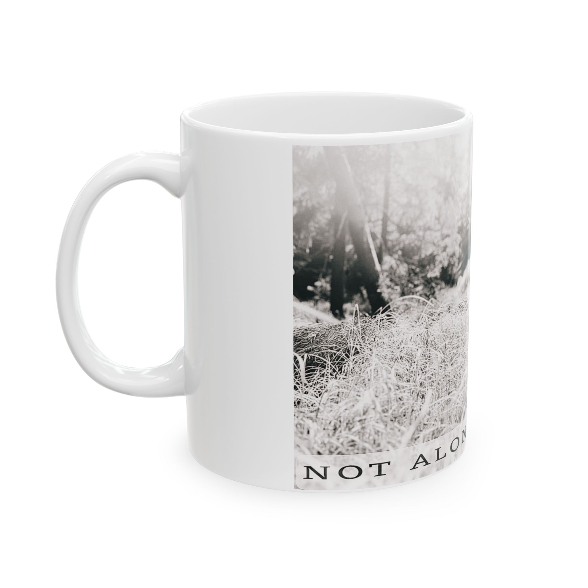 Not Alone — Blessed | Art mug - Image 3